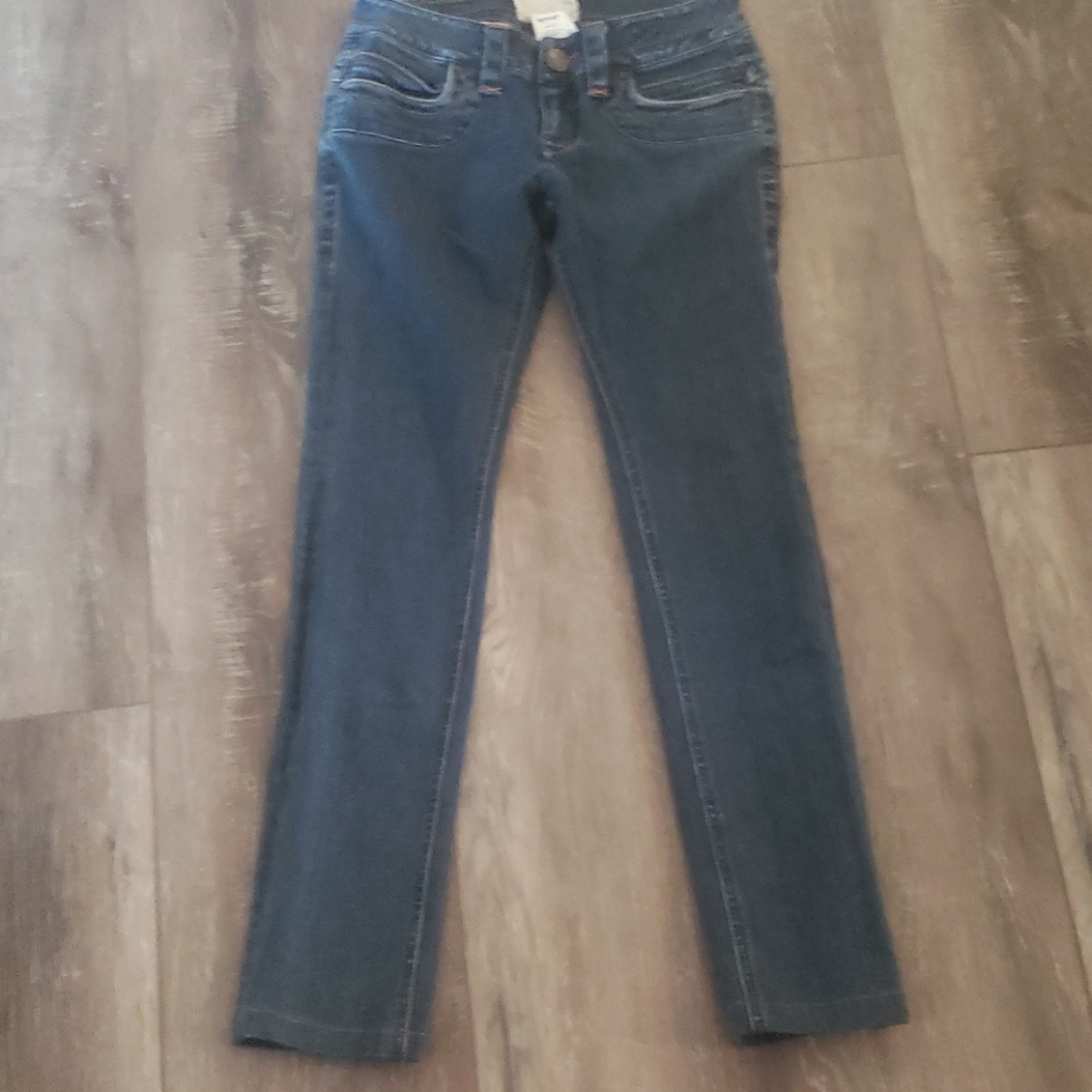 Reef Jean's skinny zipper pockets 27x29
